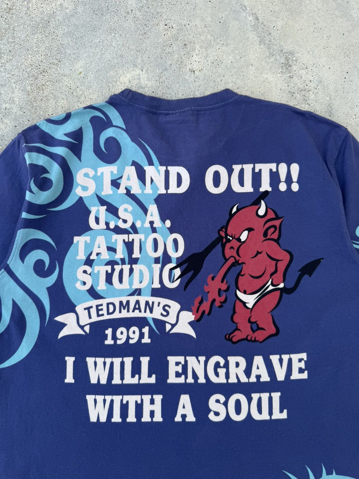 Tedman 2000s Tedman Japanese Tattoos Tees Size US M / EU 48-50 / 2 - 2 Thumbnail