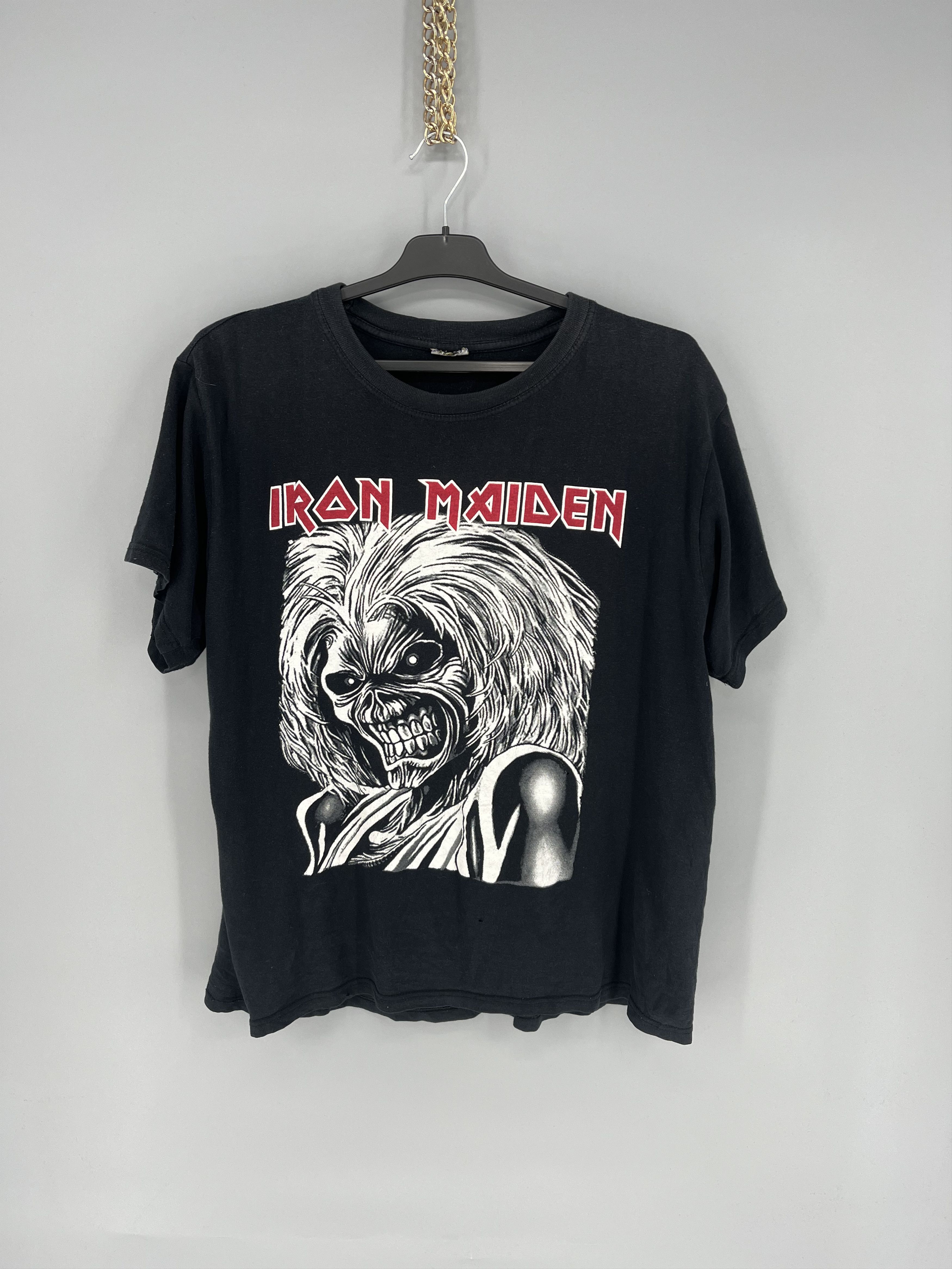 Band Tees Vintage Y2K Iron Maiden Horror Skulls Tee Band Streetwear Size US M / EU 48-50 / 2 - 1 Thumbnail