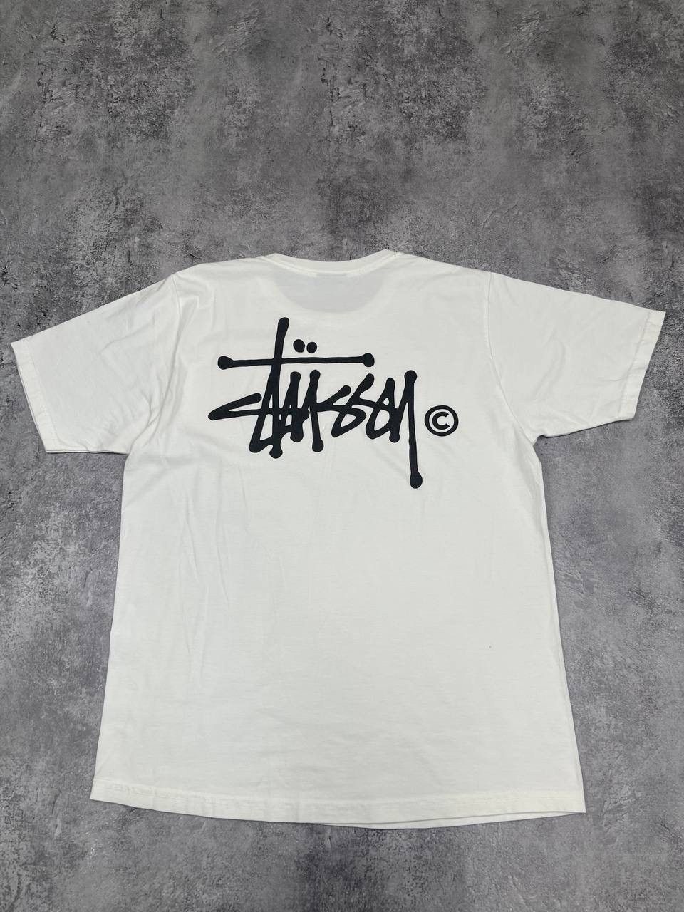 Stussy Stussy Men Cotton T-Shirt White Size S Size US S / EU 44-46 / 1 - 6 Thumbnail