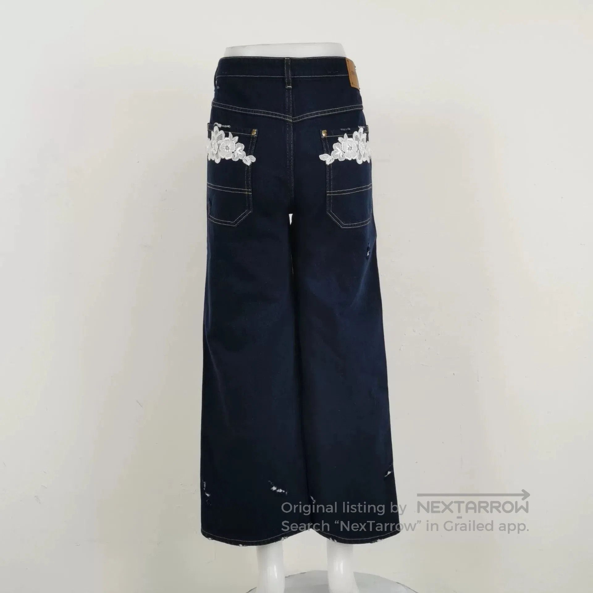 Miu Miu Miu Miu Cotton Denim Pants Size 28. Size 28" / US 6 / IT 42 - 2 Thumbnail