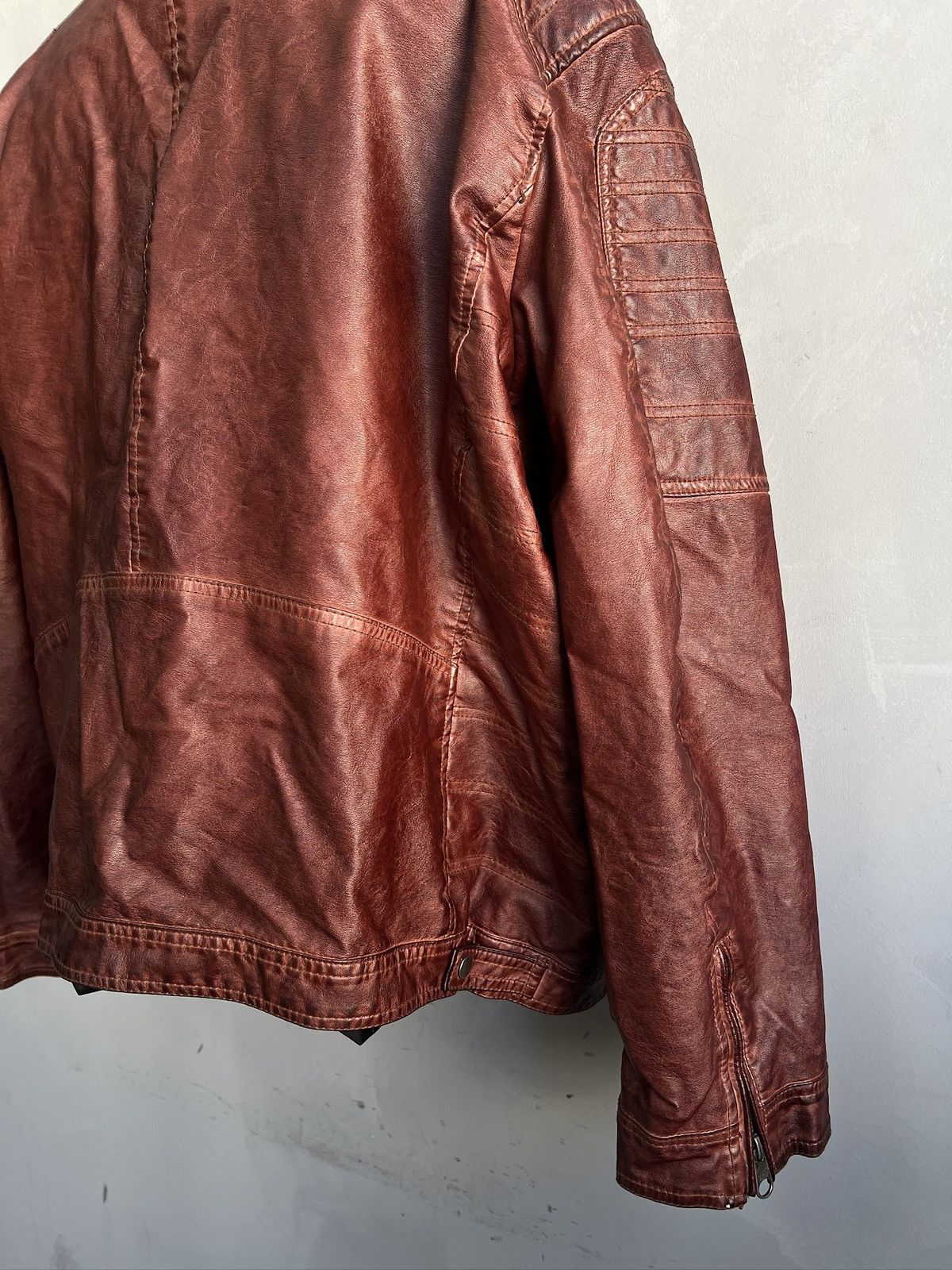 14th Addiction Racing zipper moto jacket 14th addiction style y2k Size US XL / EU 56 / 4 - 9 Thumbnail