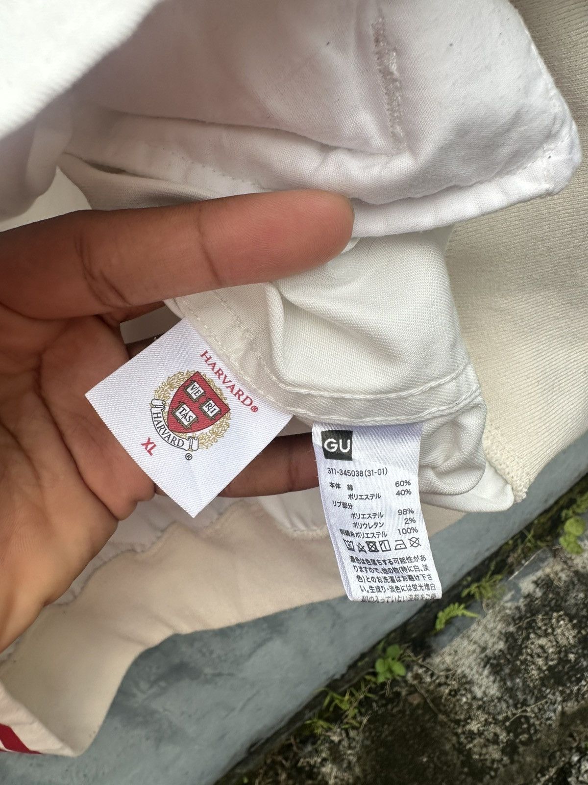 Japanese Brand 👹GU X Harvard University Bomber Jacket Size US XL / EU 56 / 4 - 7 Thumbnail