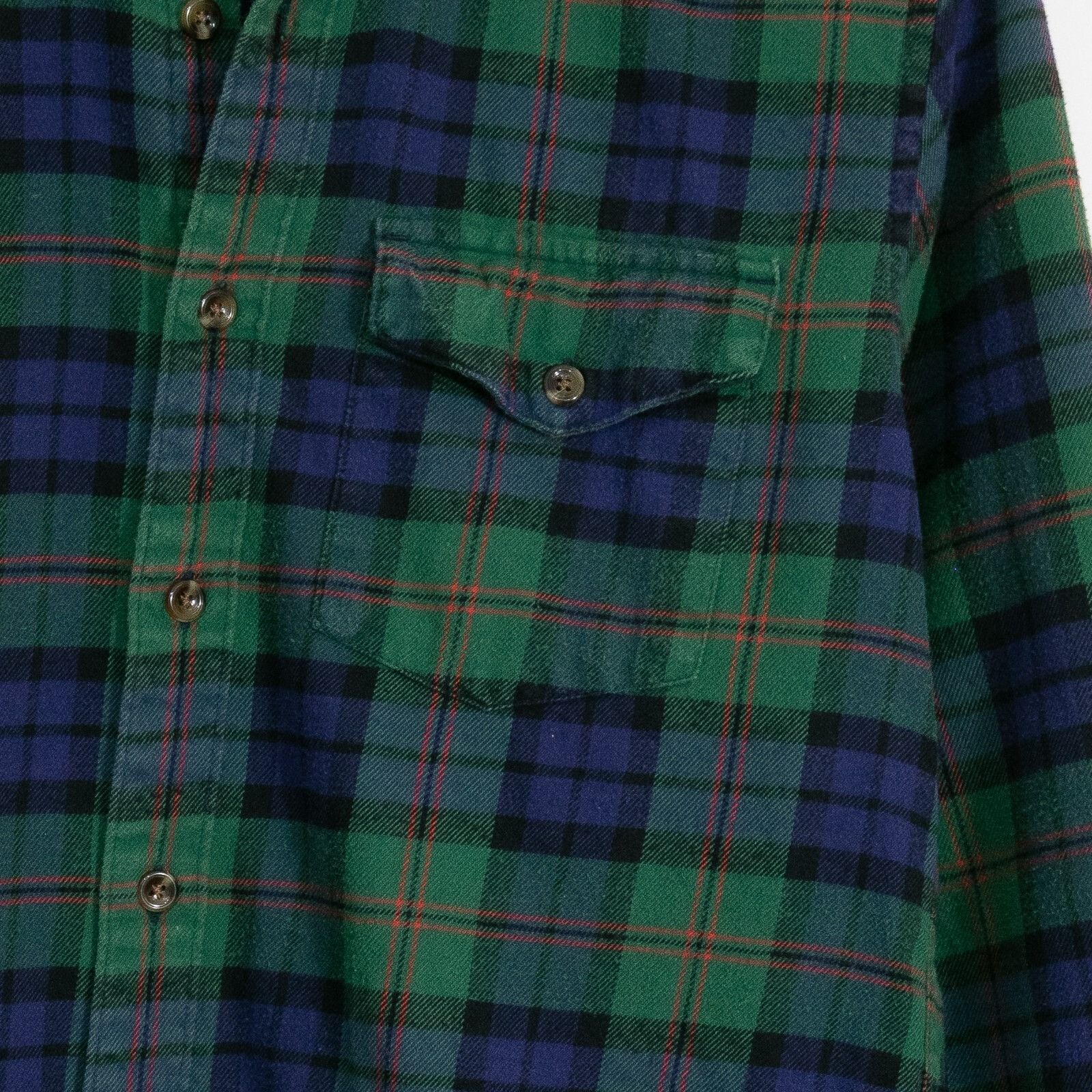 J.Crew J.Crew Plaid Cashmere Blend Button Up Shirt Small Distressed Size US S / EU 44-46 / 1 - 3 Thumbnail