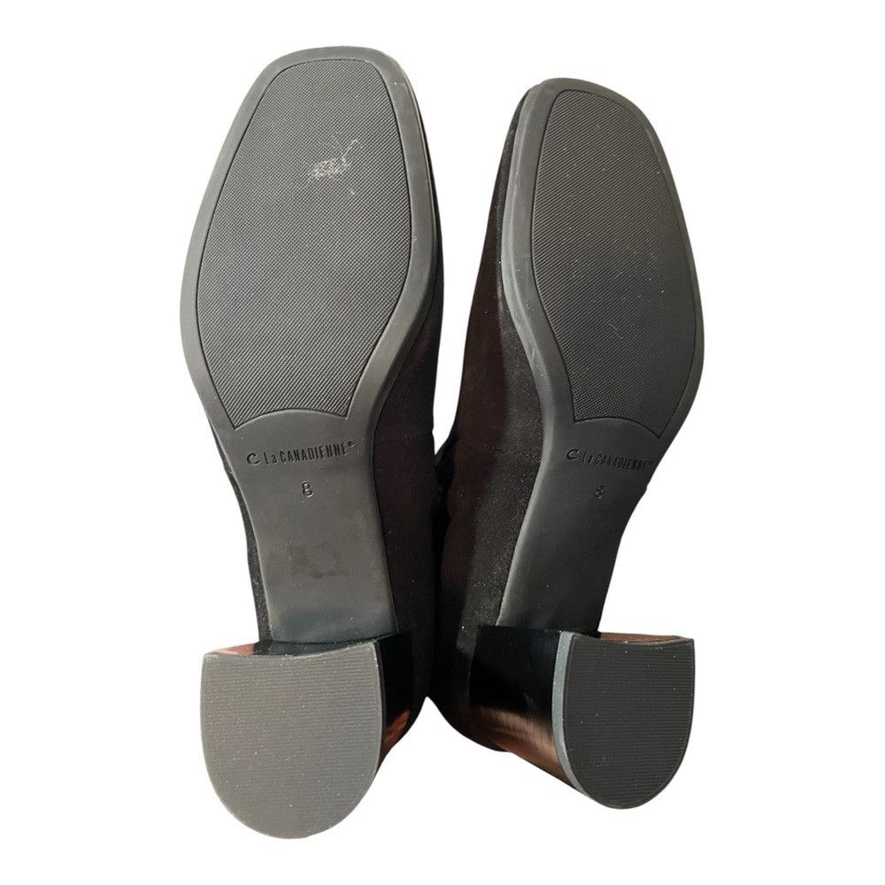 Other La Canadienne Kathy City Dry Waterproof Suede Booties Black Size US 8 / IT 38 - 6 Thumbnail