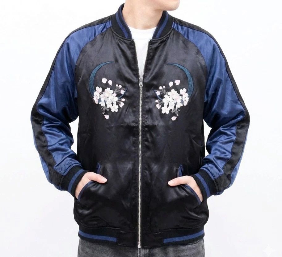 Karakuri Tamashii Karakuri Tamashii Sakura Sukajan Jacket XXL Size US XL / EU 56 / 4 - 2 Thumbnail
