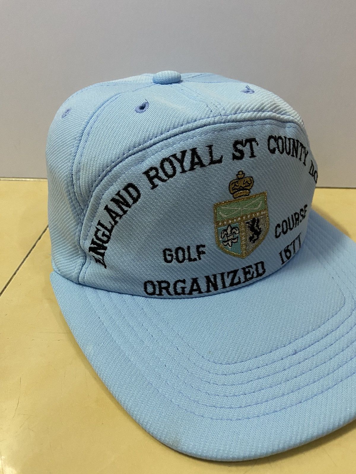 New England Outerwear VINTAGE ENGLAND ROYAL ST COUNTY DOWN GOLF COURSE V CAP Size ONE SIZE - 2 Thumbnail