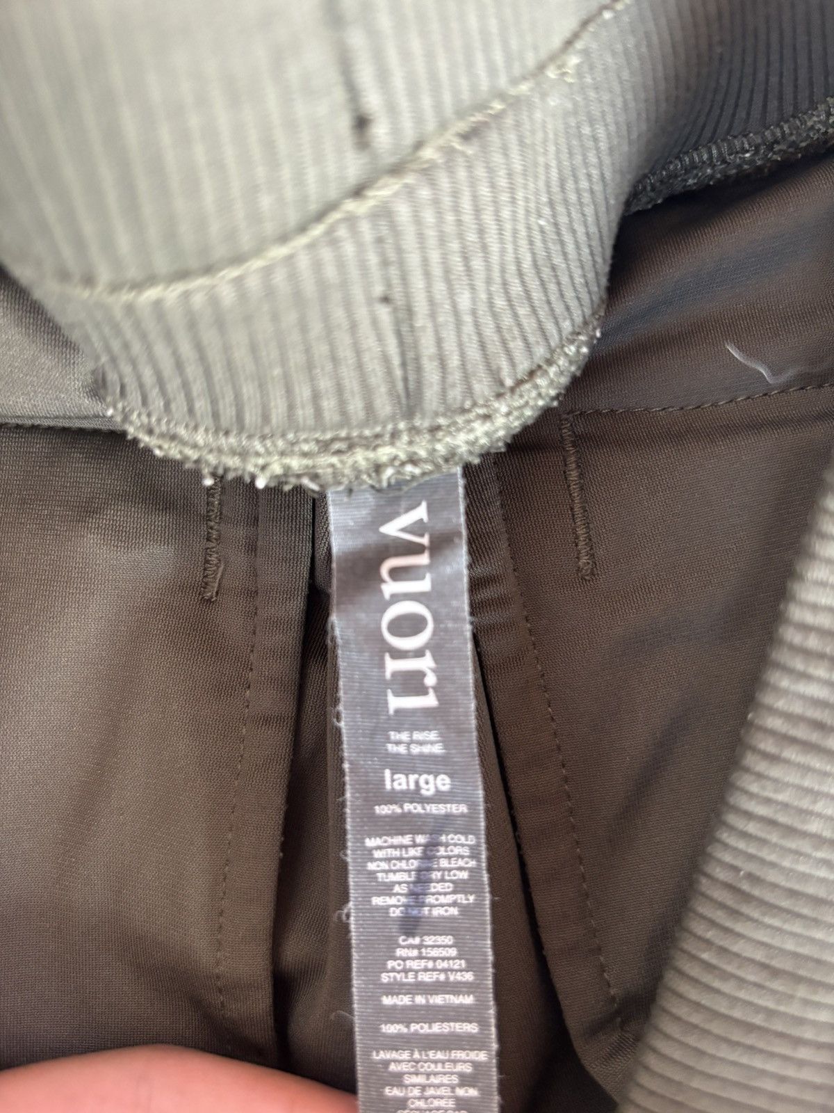 Vuori Vuori Sunday Performance Joggers — Olive Green (Size L) Size US 36 / EU 52 - 7 Thumbnail