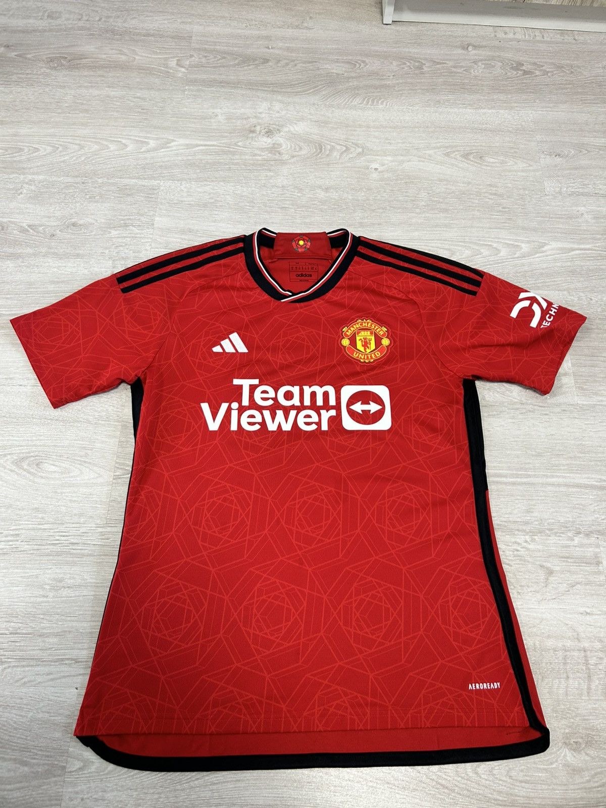 Adidas Adidas Soccer Jersey FC Manchester United 2023 away home Size US M / EU 48-50 / 2 - 1 Thumbnail