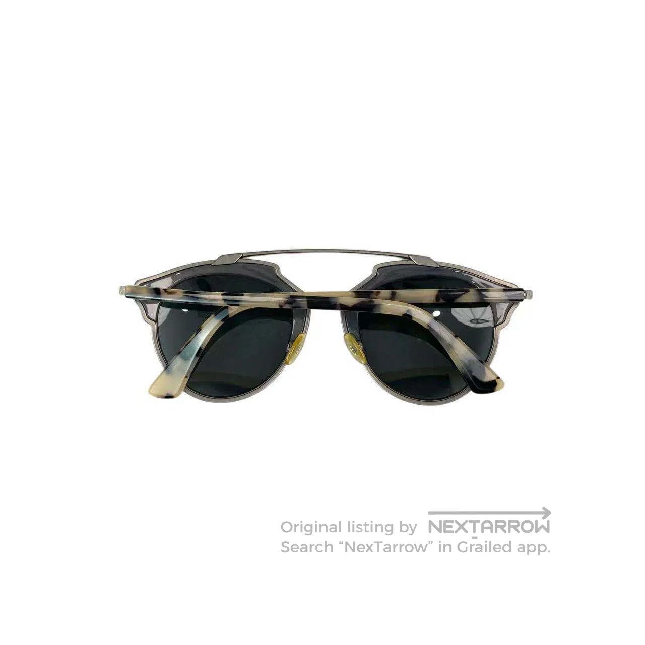 Dior Dior Slogan logo metal irregular sunglasses| Size ONE SIZE - 3 Thumbnail