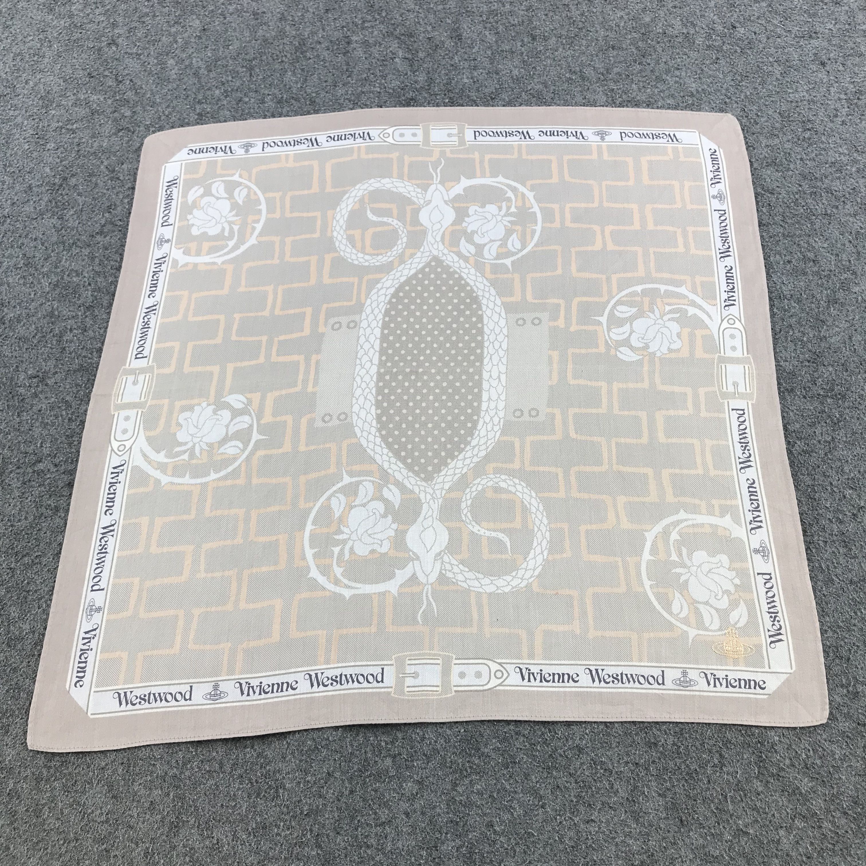 Vintage Vivienne Westwood Handkerchief Neckerchief Bandana H1289 Size ONE SIZE - 2 Thumbnail