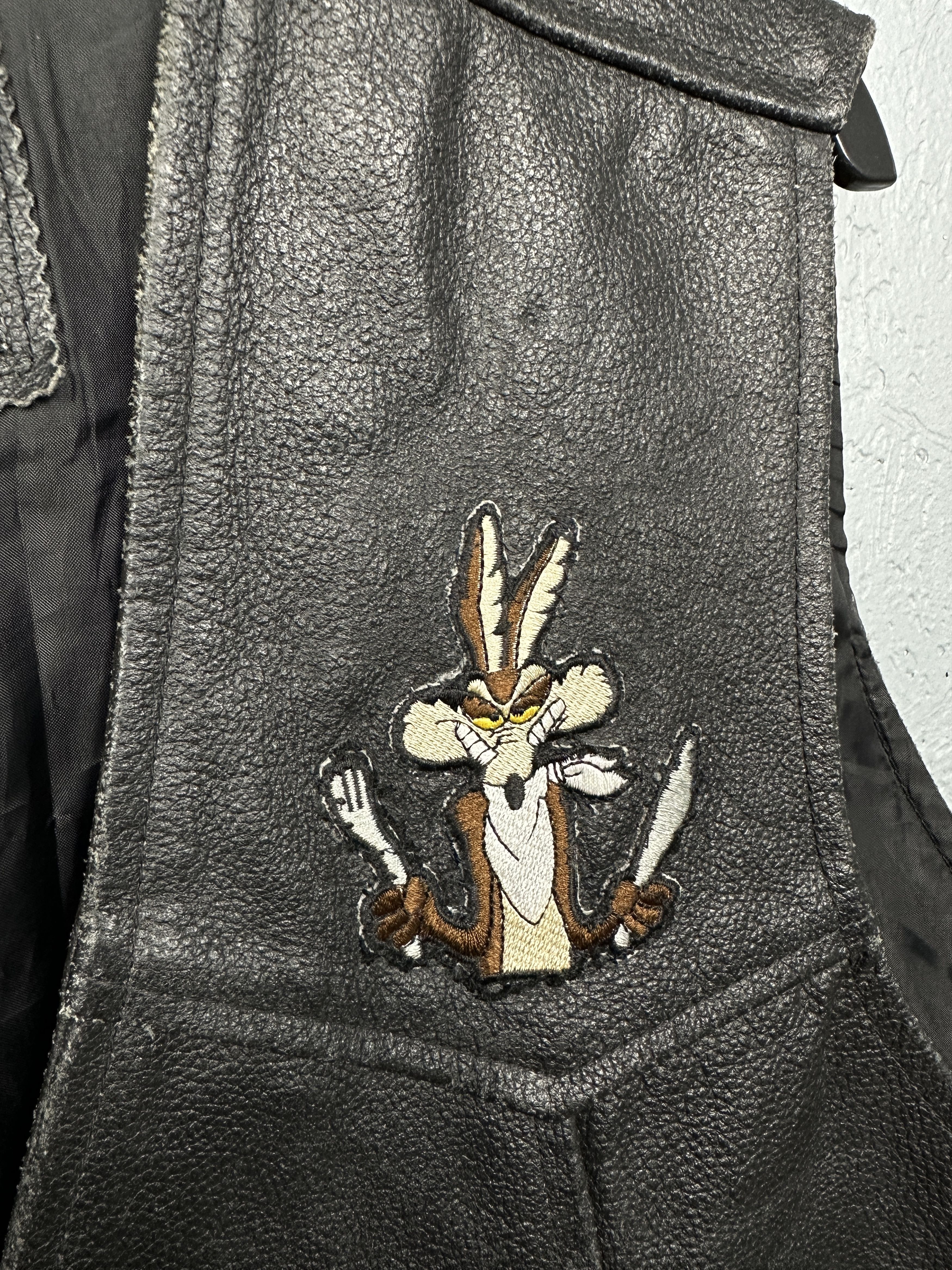 Vintage Vintage Leather Biker Vest Gilet Size US XXL / EU 58 / 5 - 3 Thumbnail