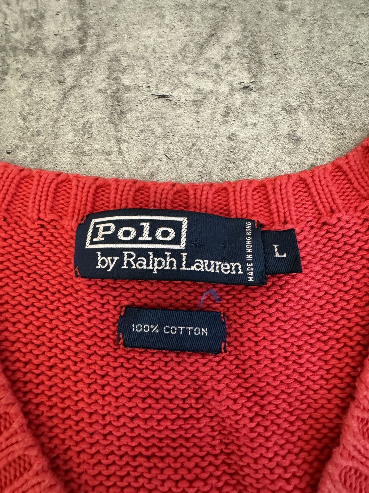 Polo Ralph Lauren × Vintage Polo Ralph Lauren Sleveless vest pony chief keef red y2k Size US L / EU 52-54 / 3 - 5 Thumbnail