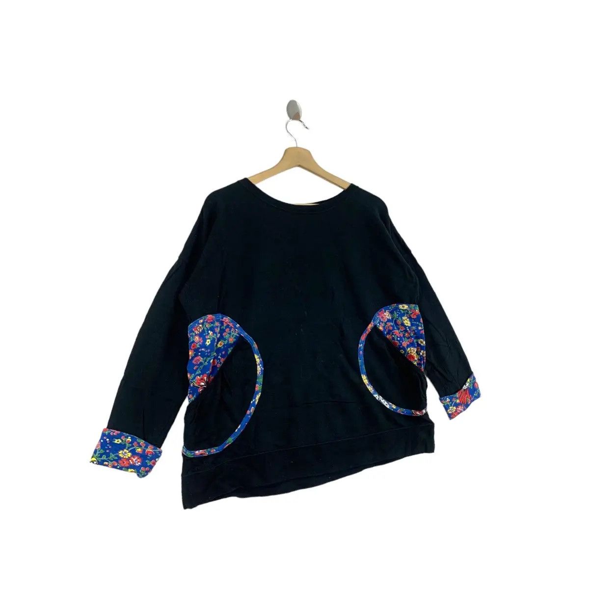 Issey Miyake Vtg ISSEY MIYAKE Tsumori Chisato Patch Pocket Floral Sweater Size XL / US 12-14 / IT 48-50 - 3 Thumbnail