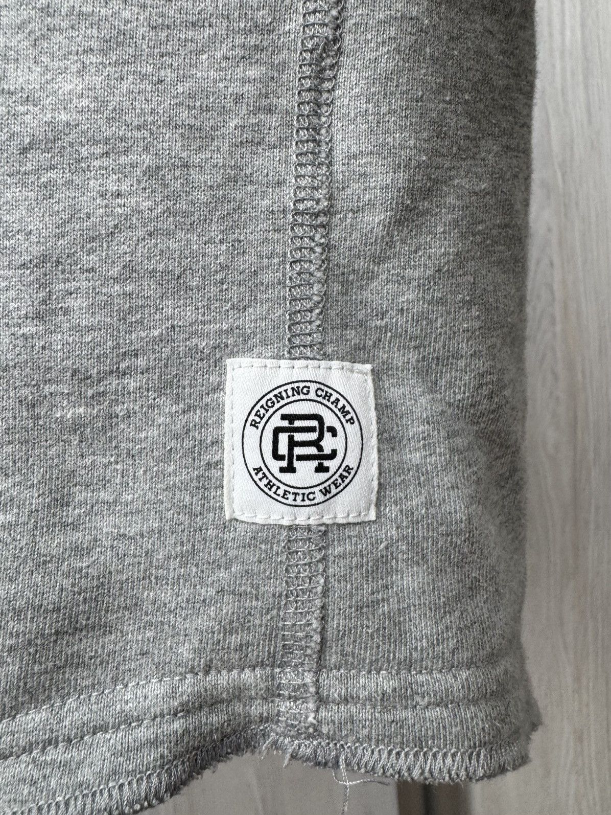 Reigning Champ Reigning Champ Hoodie Gray Pullover Sweatshirt French Terry Size US M / EU 48-50 / 2 - 8 Thumbnail