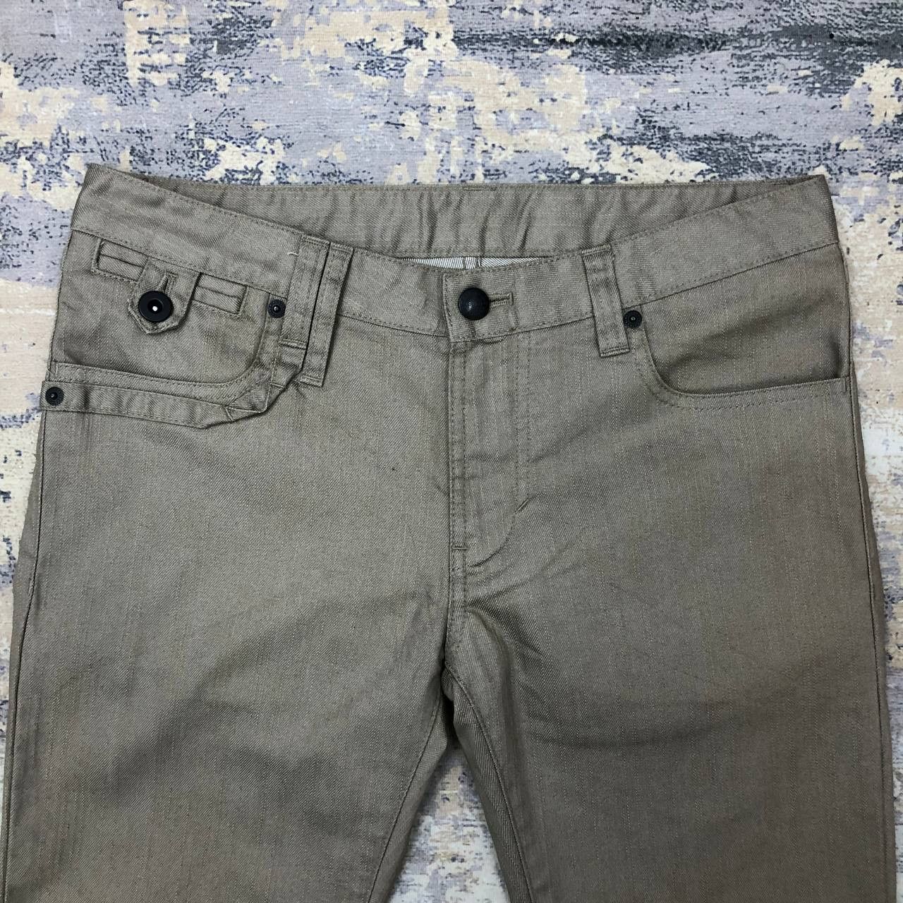 Katharine Hamnett London P38 KATHERINE HAMNETT LONDON SKINNY PANTS Size US 32 / EU 48 - 3 Thumbnail