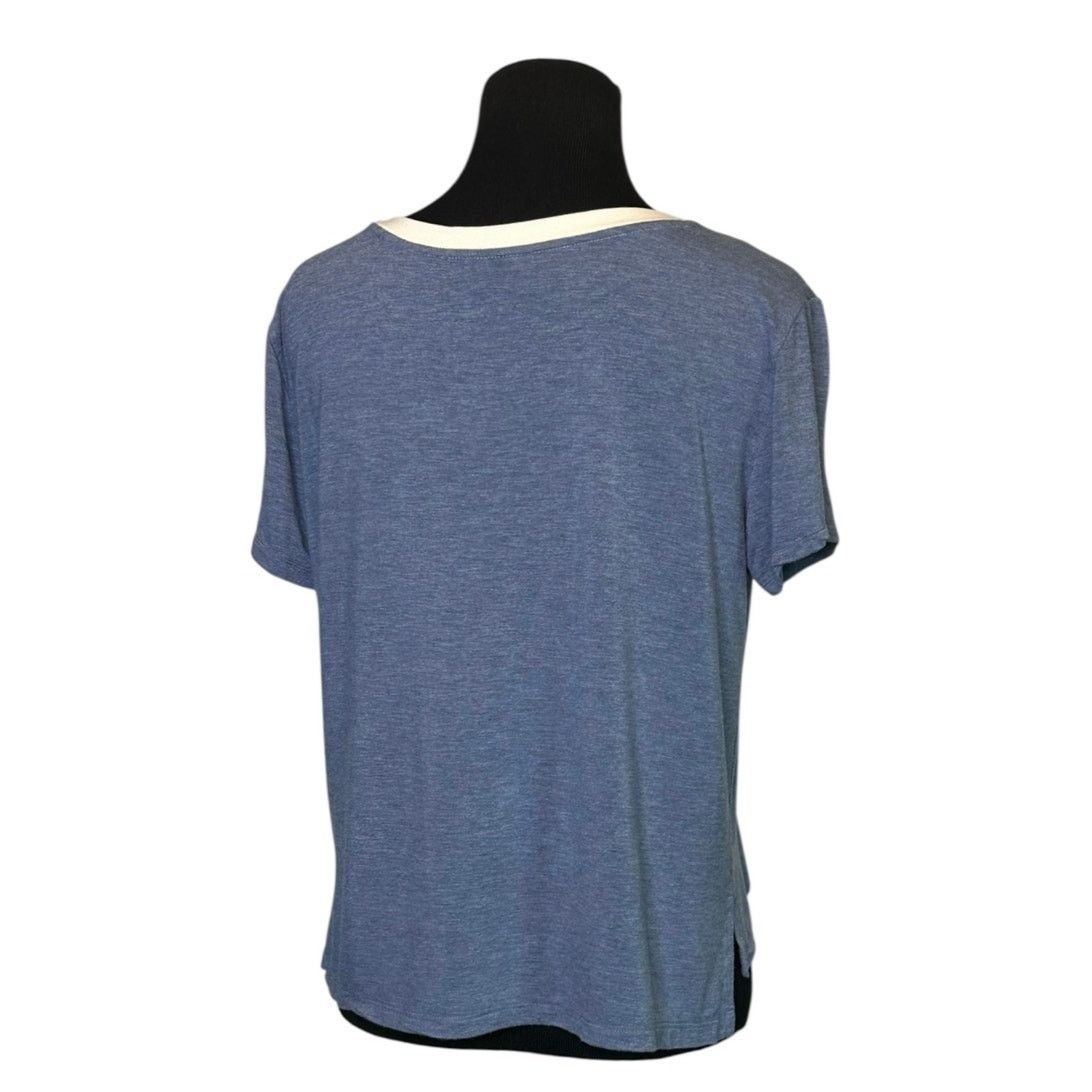 American Eagle Outfitters American Eagle blue short sleeves T-shirt size Small Size S / US 4 / IT 40 - 2 Thumbnail