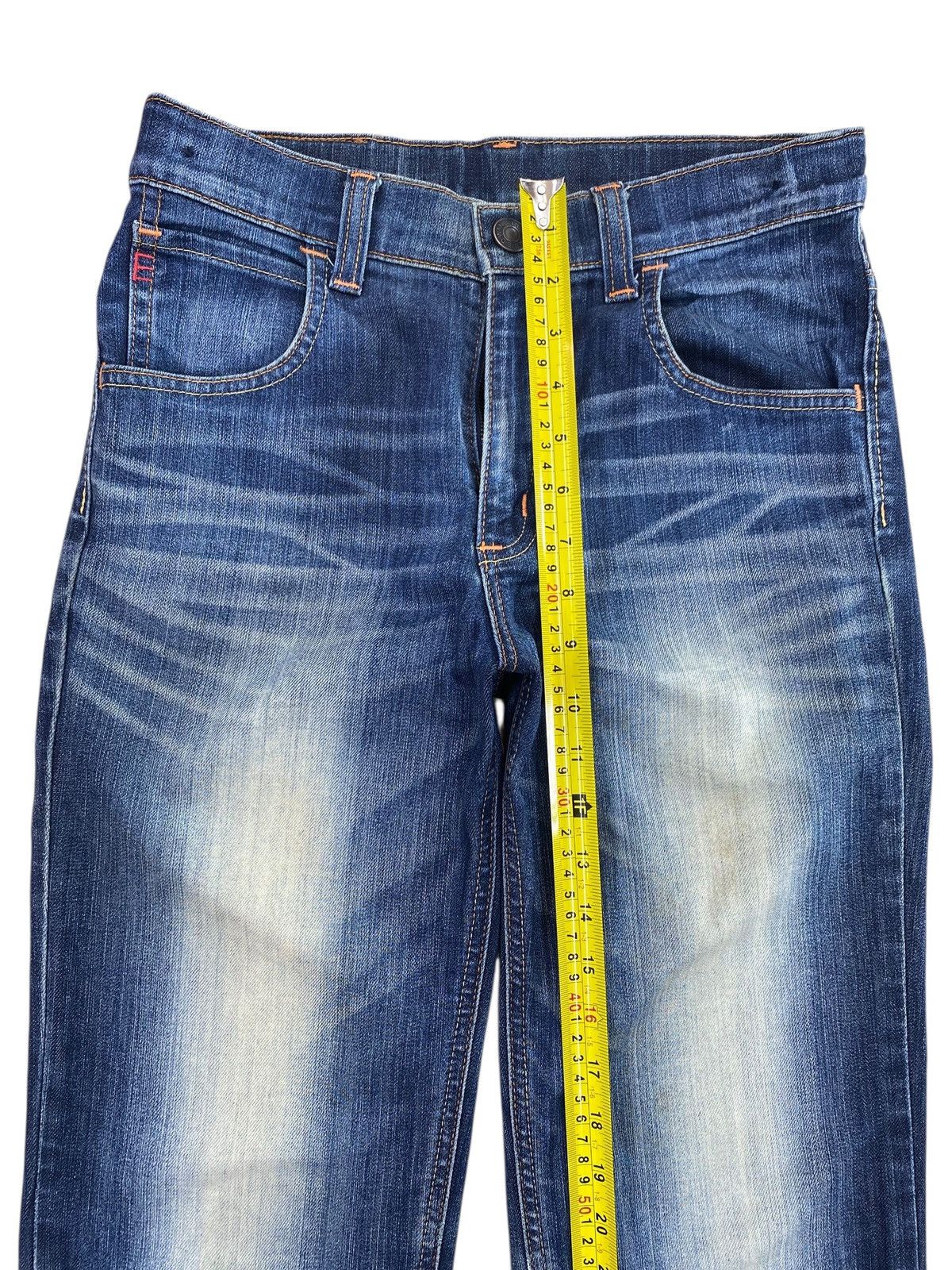 Edwin Edwin Whiskers Faded Wash Style Straight Cut Soft Denim Size US 28 / EU 44 - 6 Thumbnail