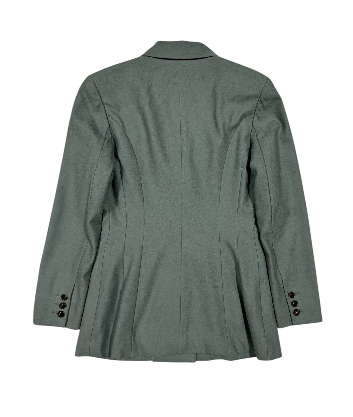 Katharine Hamnett London Katharine Hamnett London Green Blazer Jacket Size M / US 6-8 / IT 42-44 - 3 Thumbnail