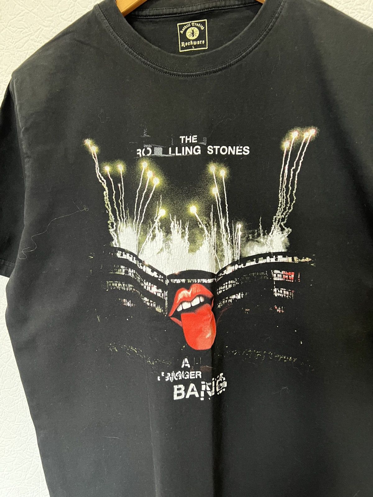 Other Vintage The Rolling Stones 2005 Bigger Bang T Shirt Tee Size US L / EU 52-54 / 3 - 2 Thumbnail