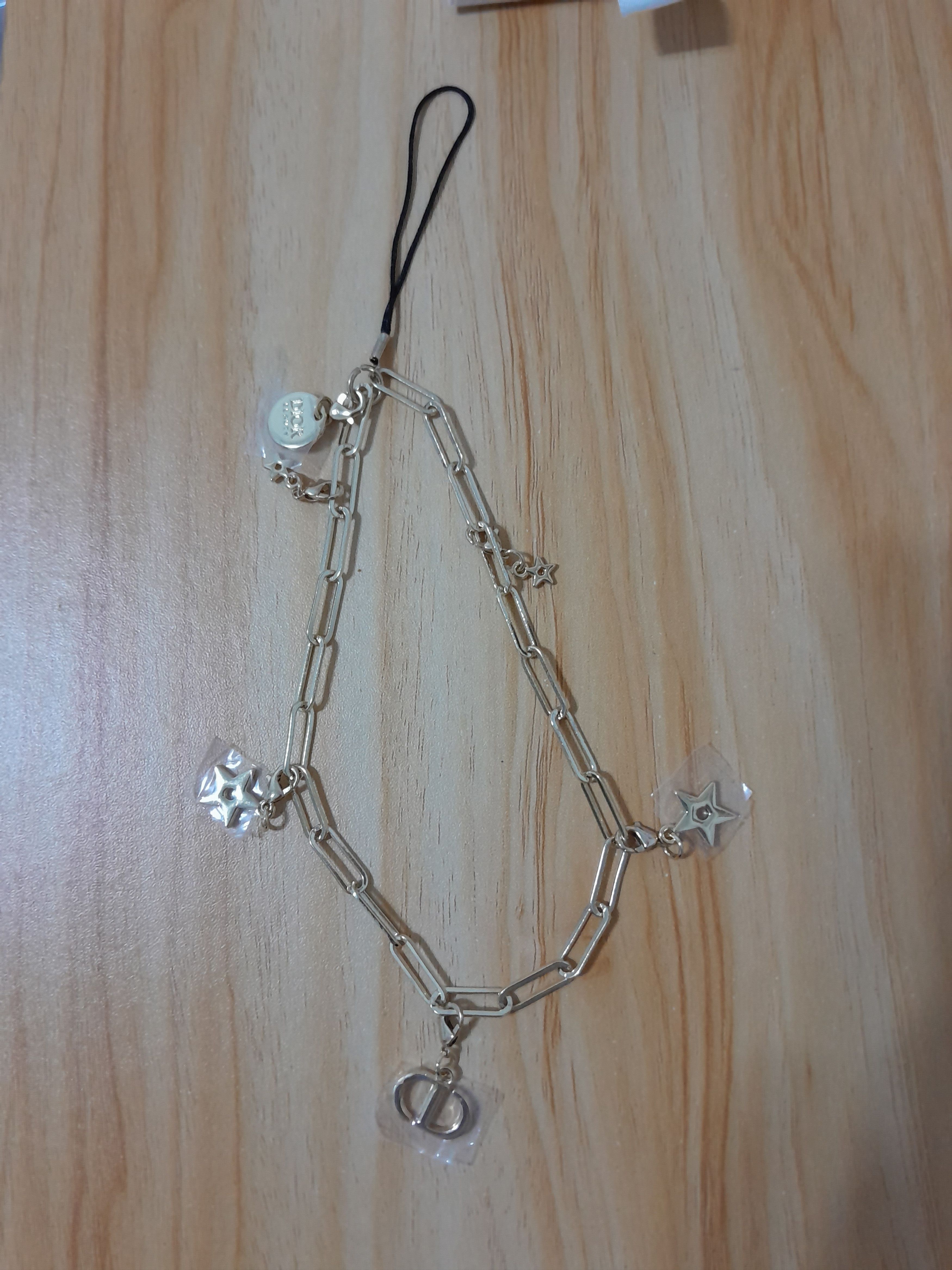 Dior Dior Crystal Member Welcome Gift Gold Phone Charm Size ONE SIZE - 3 Thumbnail