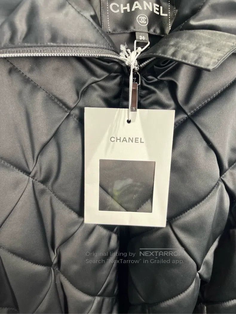 Chanel Chanel Black metal buckle logo lapel jacket Size XS / US 0-2 / IT 36-38 - 5 Thumbnail