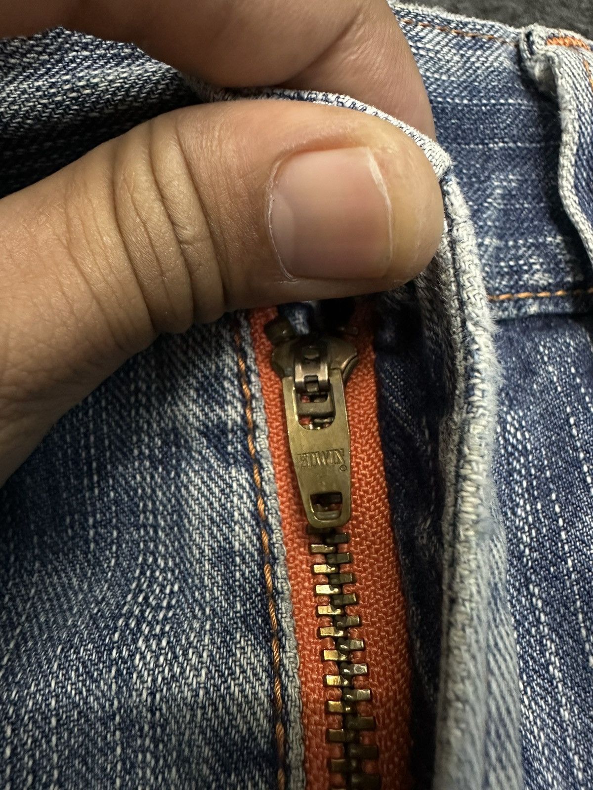 Edwin × If Six Was Nine × Le Grande Bleu (L.G.B.) Vintage Edwin XV Japan Distressed Denim Size 32 F44 Size US 32 / EU 48 - 17 Thumbnail