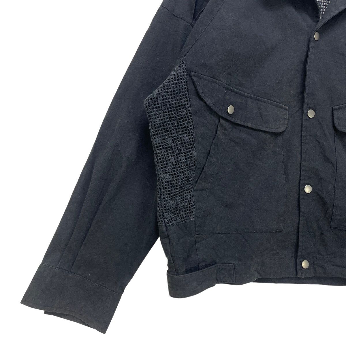 Japanese Brand × Vintage Rare Japanese Brand Boga Bomber Mesh Jacket Size US M / EU 48-50 / 2 - 6 Thumbnail