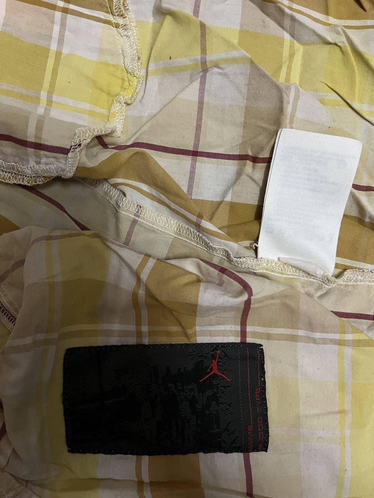 Jordan Brand × Nike Nike MJ 23 Checkered Shirt Button Up Size US S / EU 44-46 / 1 - 21 Thumbnail
