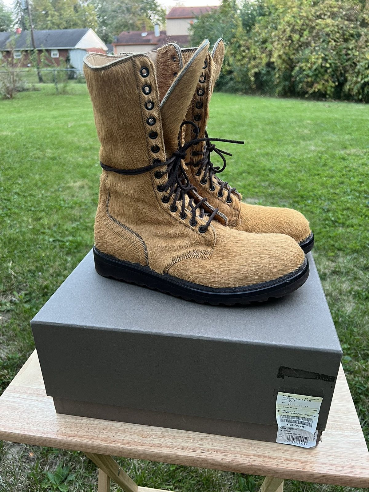 Rick Owens Rick Owen's F/W13 PLINTH Megatooth Hikers | Grailed