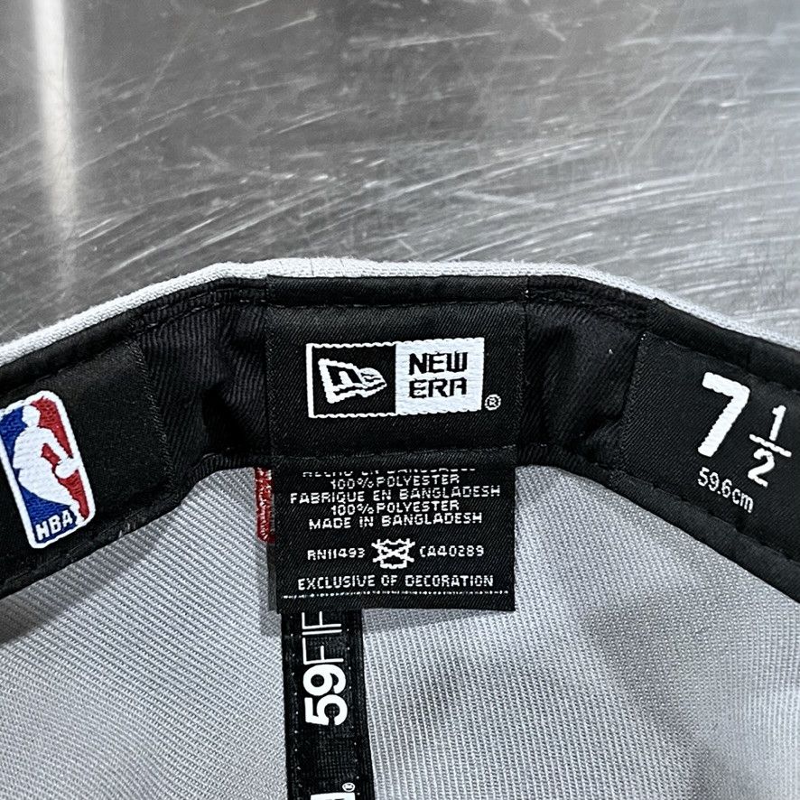 New Era Toronto Raptors 59FIFTY NBA 2 Tone Fitted Hat 7 1/2 Size ONE SIZE - 5 Thumbnail