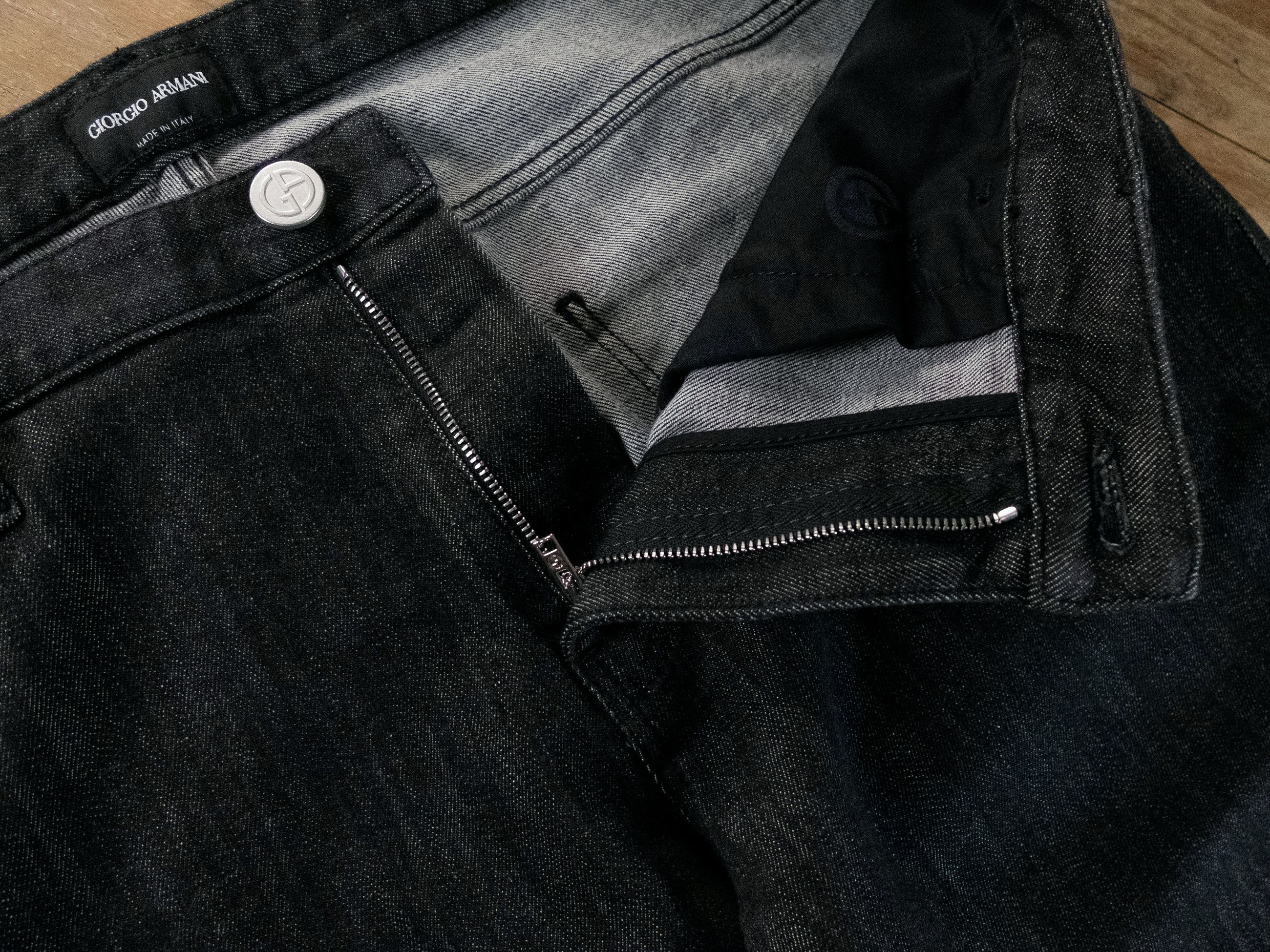 Giorgio Armani GIORGIO ARMANI mainline dark gray jeans Size 36 Size US 36 / EU 52 - 8 Thumbnail