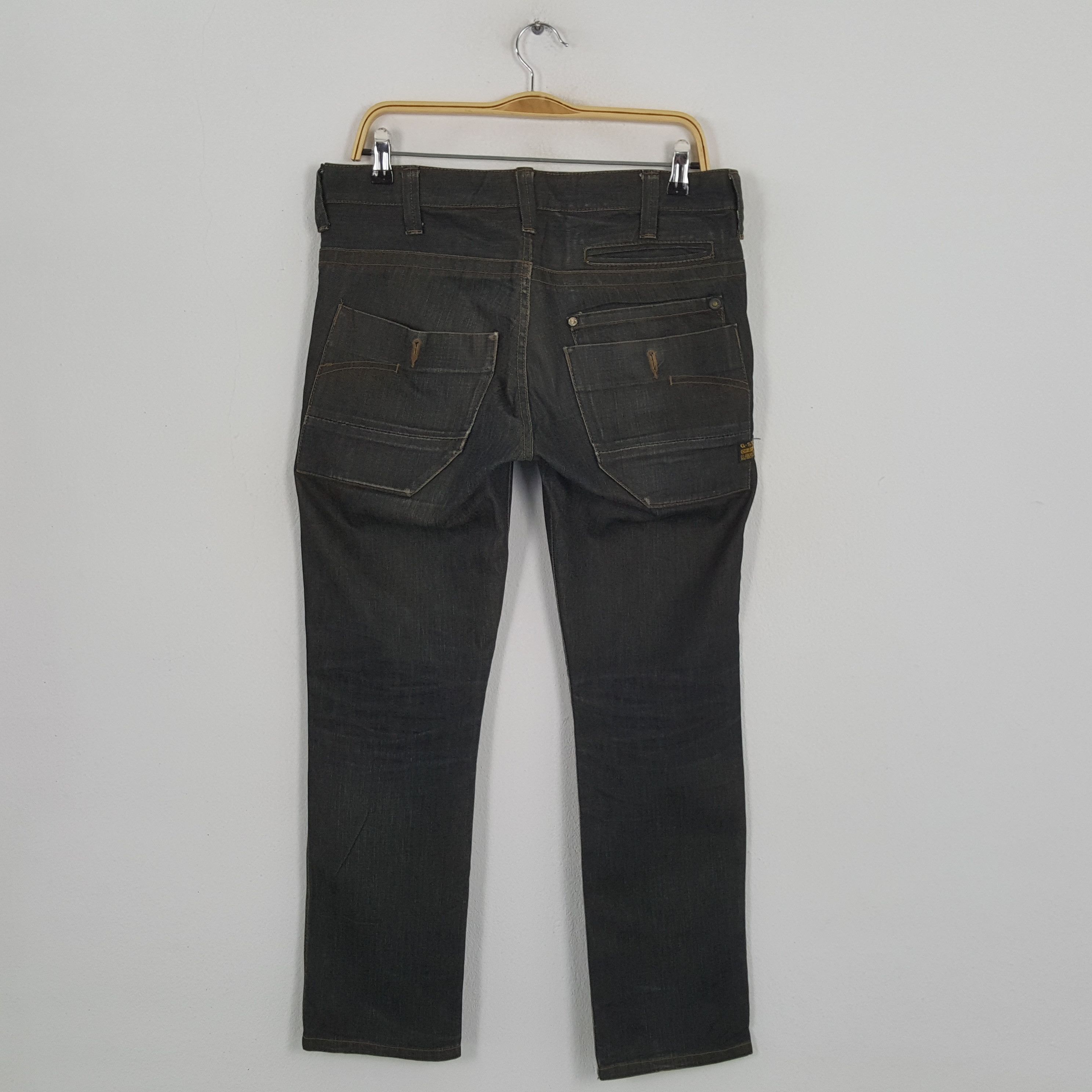 G-Star × Vintage Vintage G-STAR RAW Japanese Fashion Brand RareJeans Size US 32 / EU 48 - 4 Thumbnail