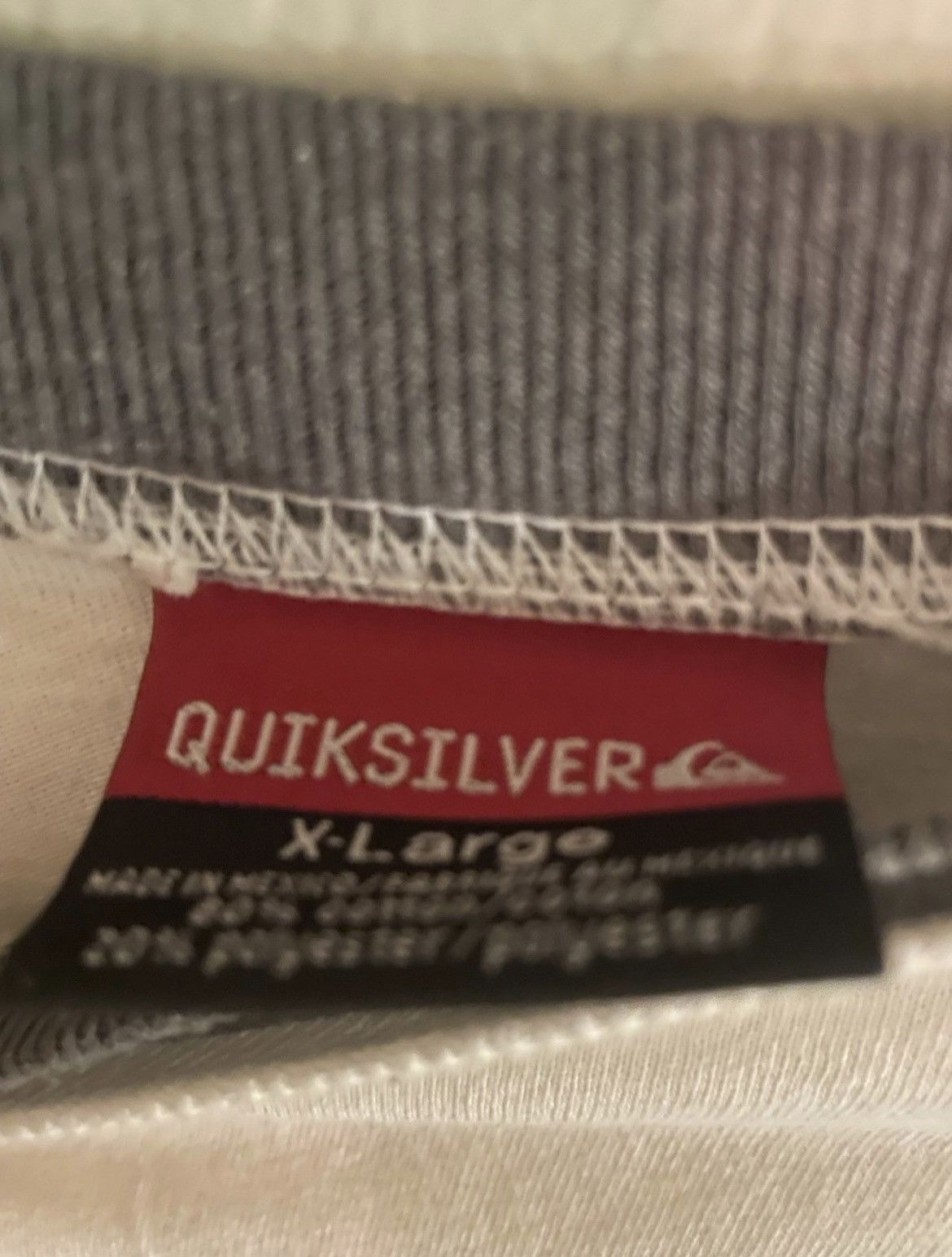 Quiksilver Vintage Surfer/skate quick silver Longsleeve shirt Size US XL / EU 56 / 4 - 2 Thumbnail