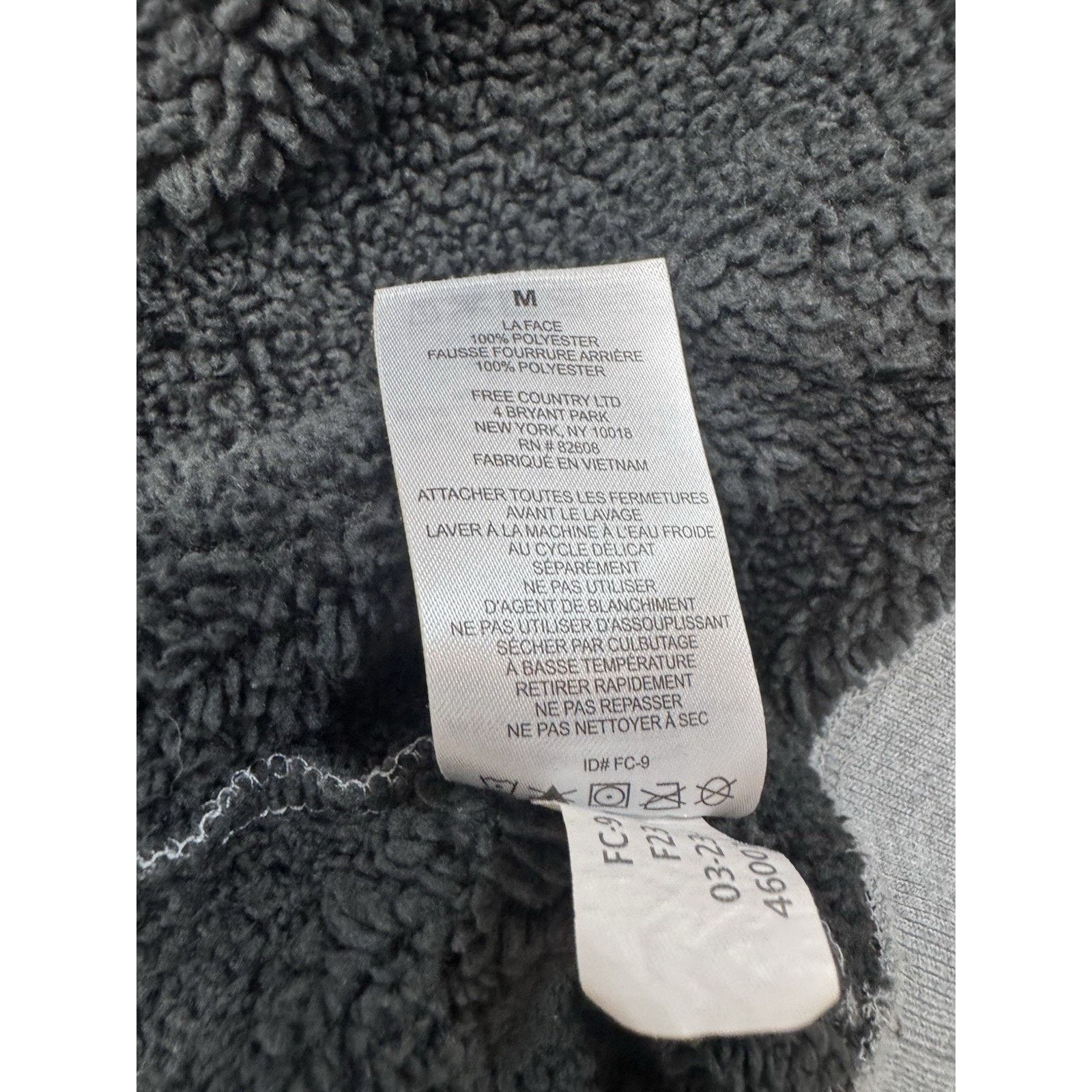 Other Free Country The Everybody Hoodie Size XXL Gray w/Black Size US M / EU 48-50 / 2 - 9 Thumbnail