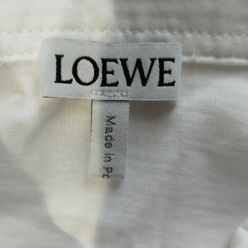 Loewe LOEWE White POLO shirt for ladies Size S / US 4 / IT 40 - 4 Thumbnail