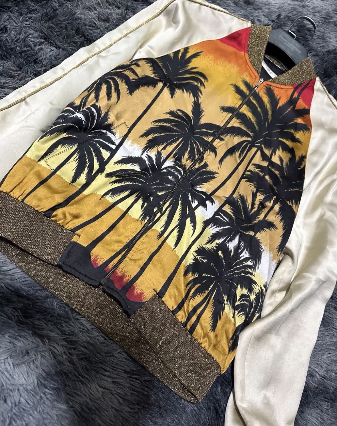 Saint Laurent Paris Saint Laurent silk jacket size 44 wxx Size US S / EU 44-46 / 1 - 4 Thumbnail