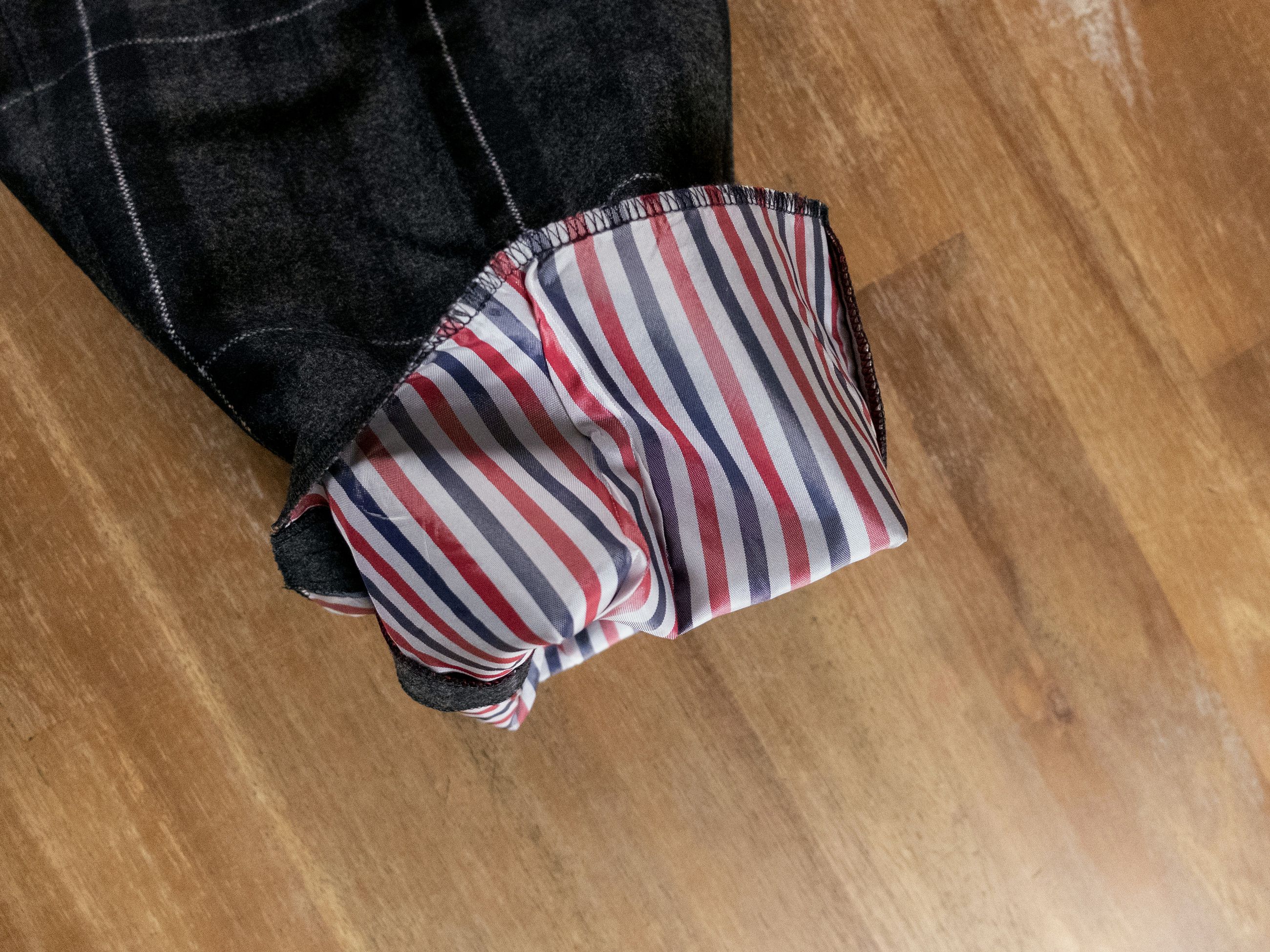 Thom Browne THOM BROWNE gray tartan wool cashmere pants Size 4 Size US 36 / EU 52 - 6 Thumbnail