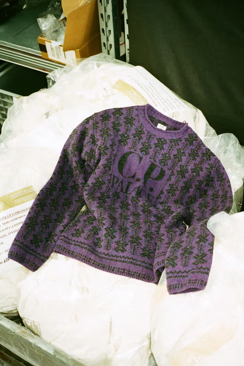 C.P. Company × Palace CP Company x PALACE JACQUARD KNIT XL Size US XL / EU 56 / 4 - 10 Thumbnail