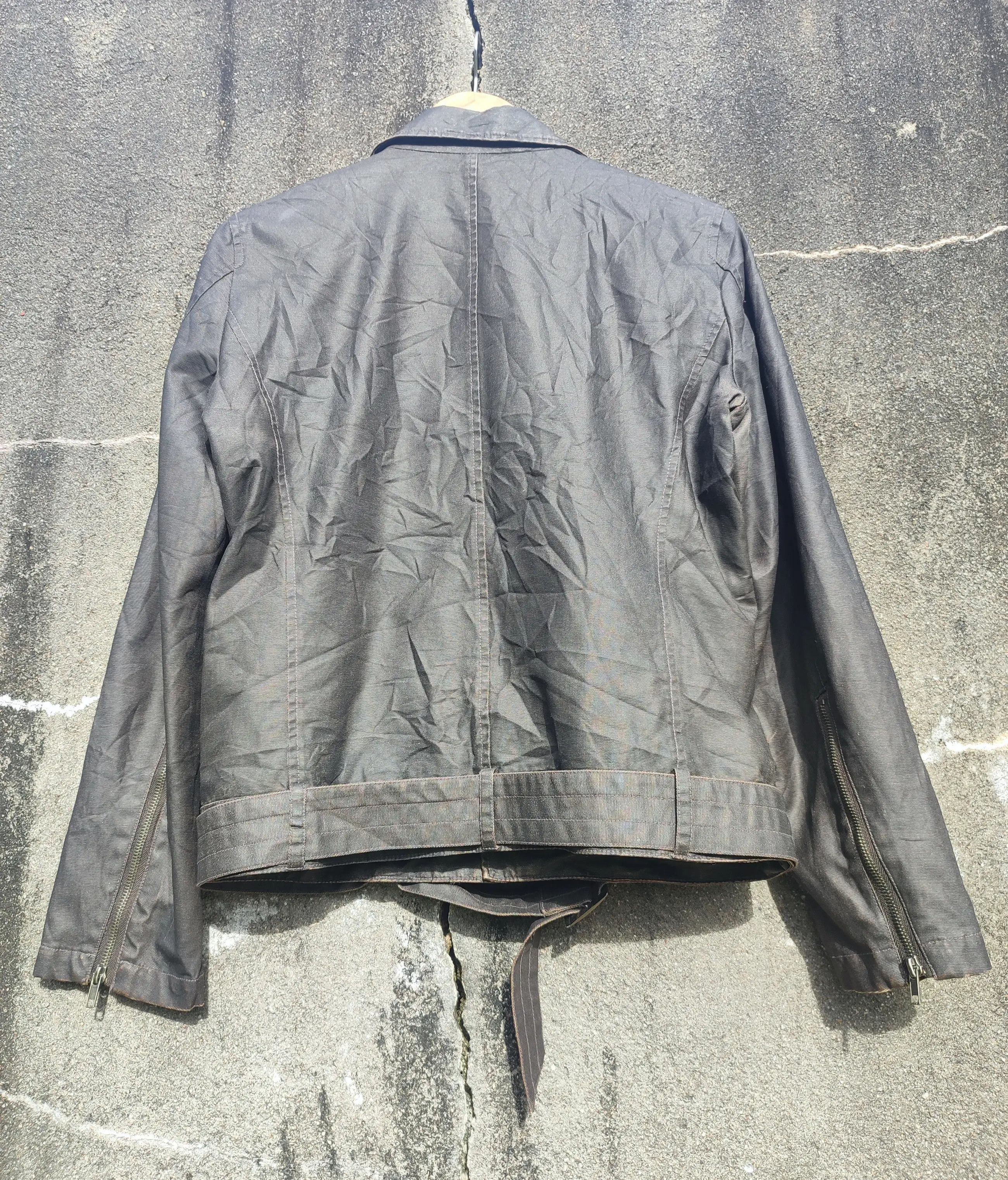 Designer × Mossimo 🔥STEAL🔥 Rare Design Synthetic Leather Jacket By Mossimo Size US S / EU 44-46 / 1 - 9 Thumbnail