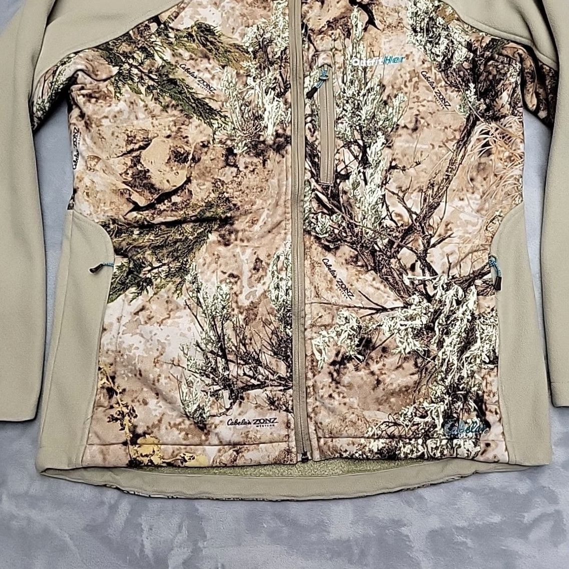 Vintage Cabelas Jacket Womens M/L Camouflage OutfitHer Zonz Western Fleece Hunt Outdoor Shirt Womens Camouflage Brown All Seasons Mens? Size L / US 10 / IT 46 - 2 Thumbnail