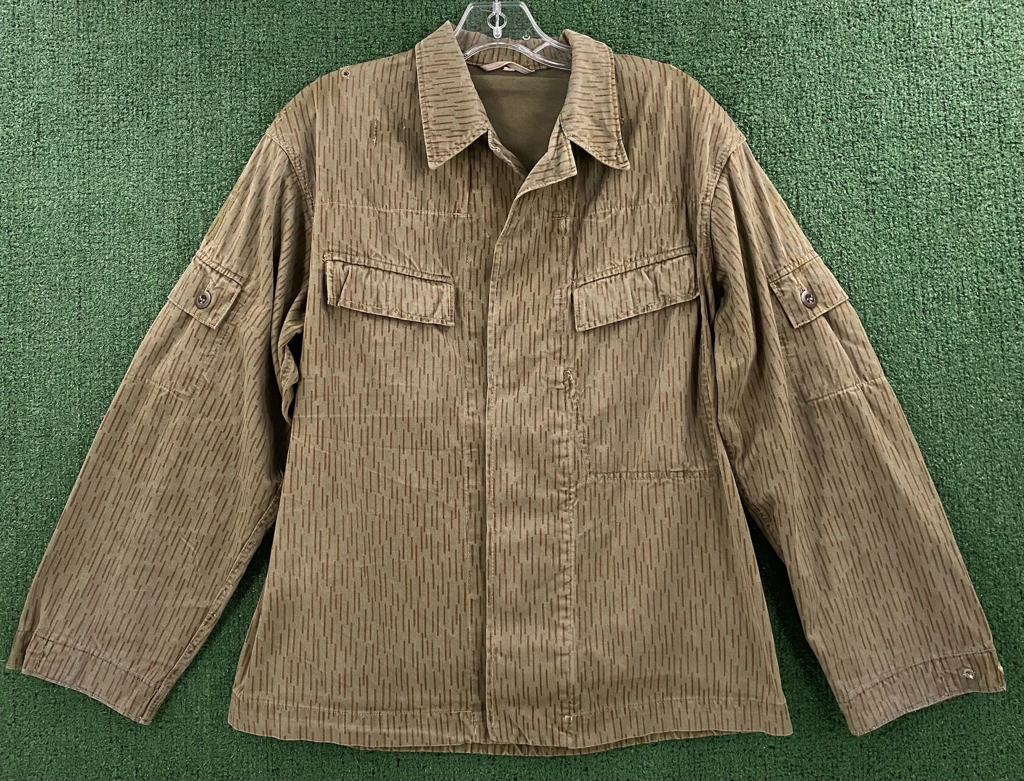 Vintage Vintage Raindrop Camo Camouflage Distressed Jacket Medium Size US M / EU 48-50 / 2 - 11 Thumbnail