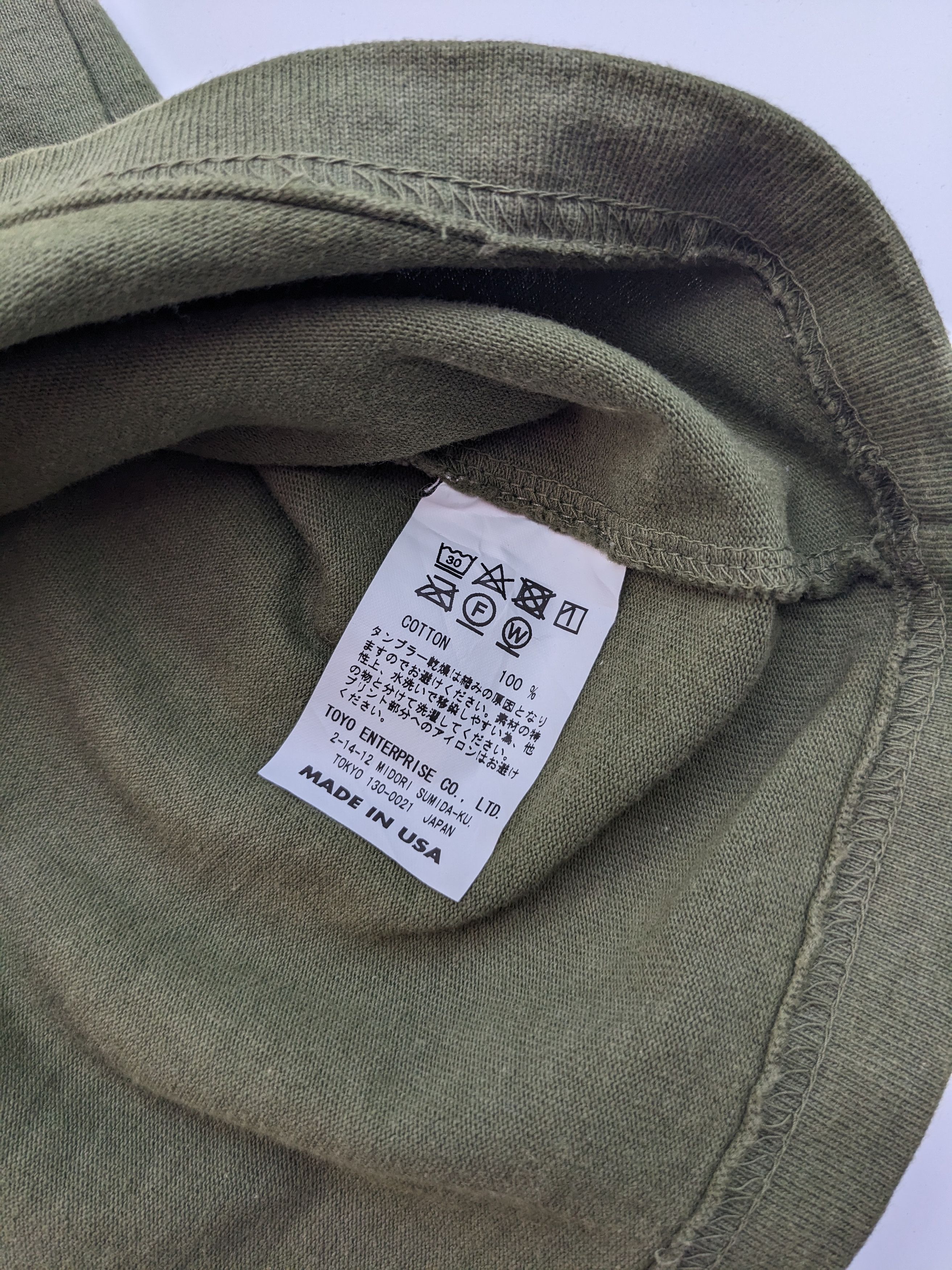 CAT'S PAW × Sugar Cane × Vintage Vintage 90s Cat's Paw plain pocket tee Size US M / EU 48-50 / 2 - 4 Thumbnail