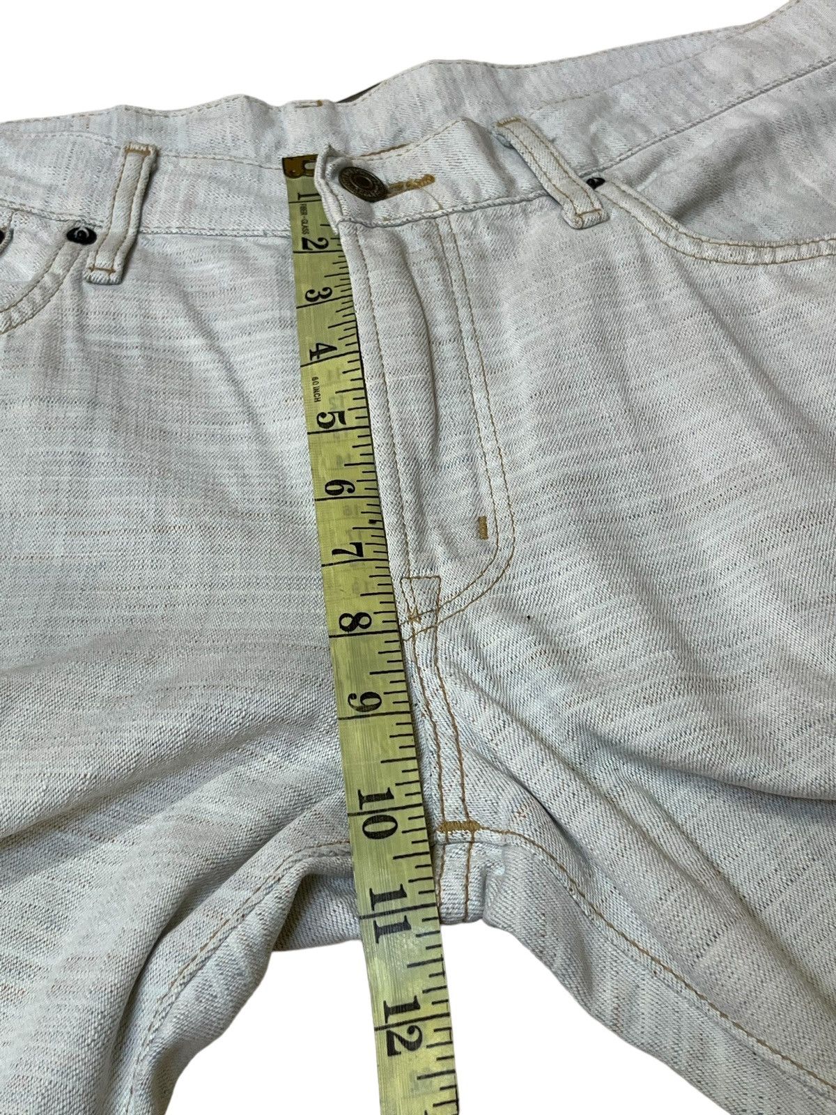 Edwin SICK 90s VINTAGE EDWIN GRAND BLUE SELVAGE 13oz DENIM Size US 33 - 21 Thumbnail
