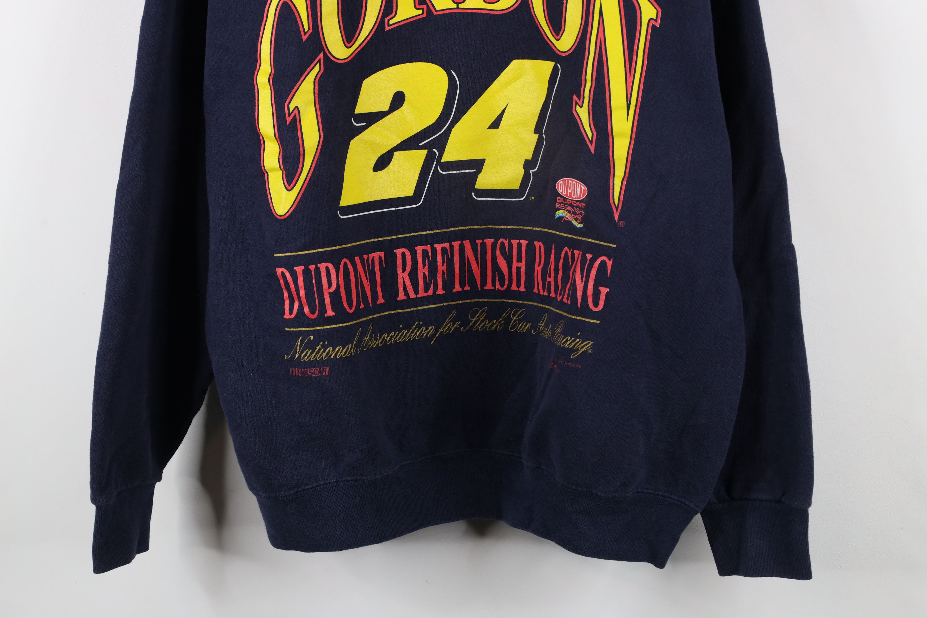 Vintage Vintage 90s NASCAR Spell Jeff Gordon Racing Sweatshirt USA Size US L / EU 52-54 / 3 - 3 Thumbnail