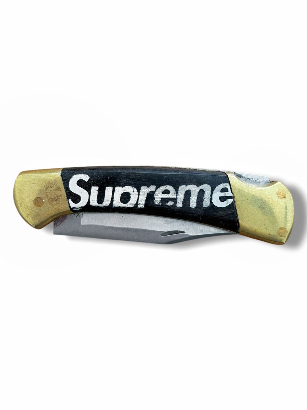 Supreme RARE 2009 Black Buck Knife Size ONE SIZE - 1 Thumbnail