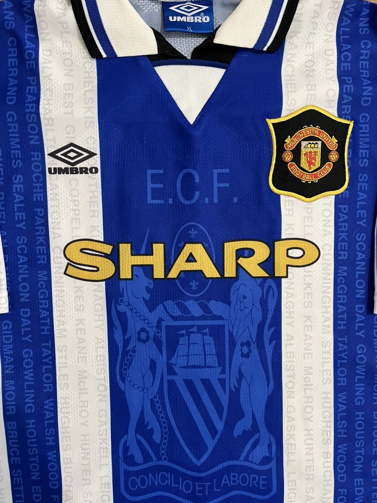 Manchester United umbro 1994-1996 Third Ince Soccer Jersey