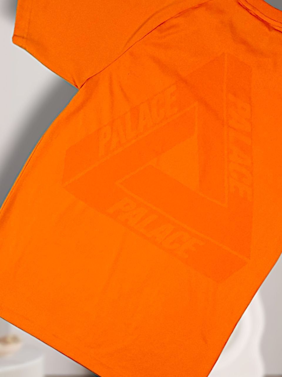 Adidas x Palace Orange Hiking Mountain Golf Tee Shirt S