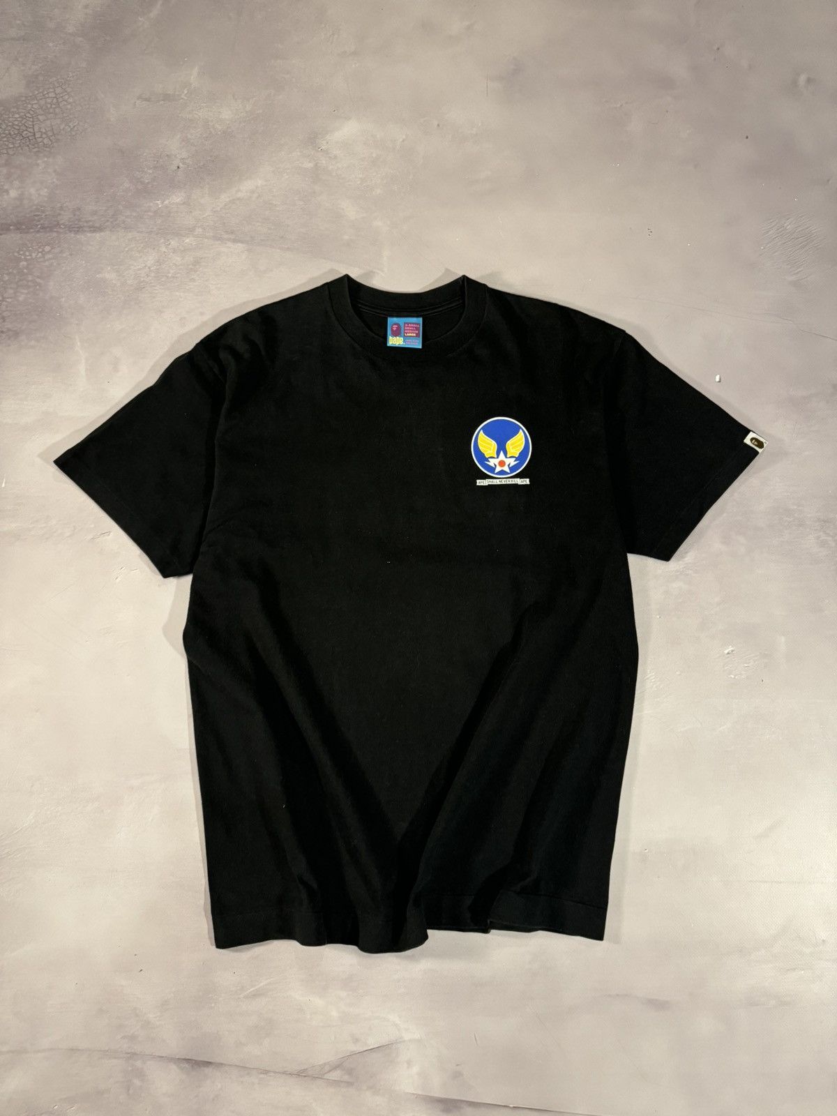 Bape Bape Ape Shall Never Kill Ape Tee(Black/L) Size US L / EU 52-54 / 3 - 2 Thumbnail