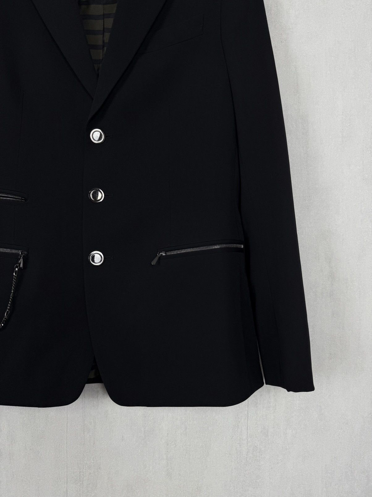 Jean Paul Gaultier Jean Paul Gaultier Gaultier2 Women’s Wool Suit Size I42 Size M / US 6-8 / IT 42-44 - 6 Thumbnail