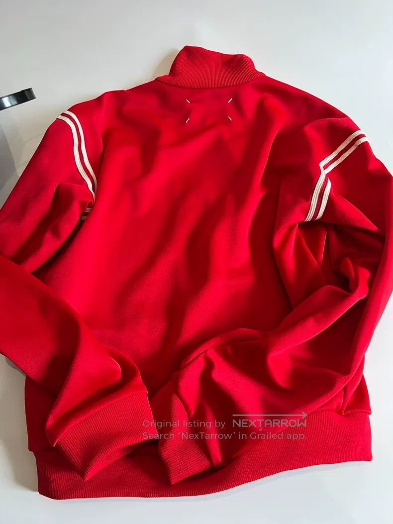 Maison Margiela Maison Margiela Red sportswear jacket Size US S / EU 44-46 / 1 - 5 Thumbnail